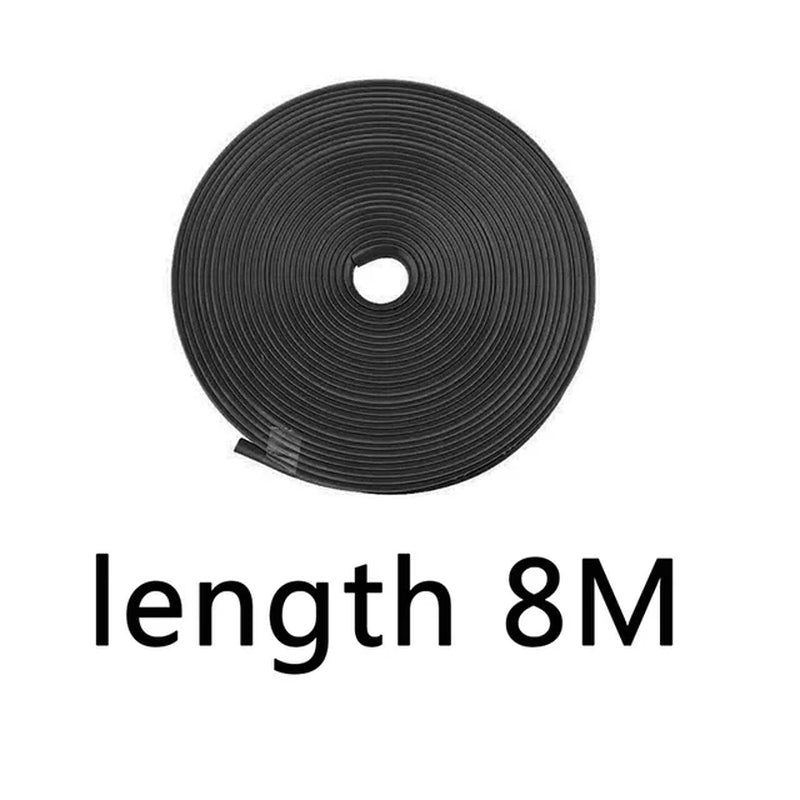 8M Universal Car Rim Protect Strip Wheel Edge Protector Car Wheel Sticker Tire Protection Care Covers Car Styling